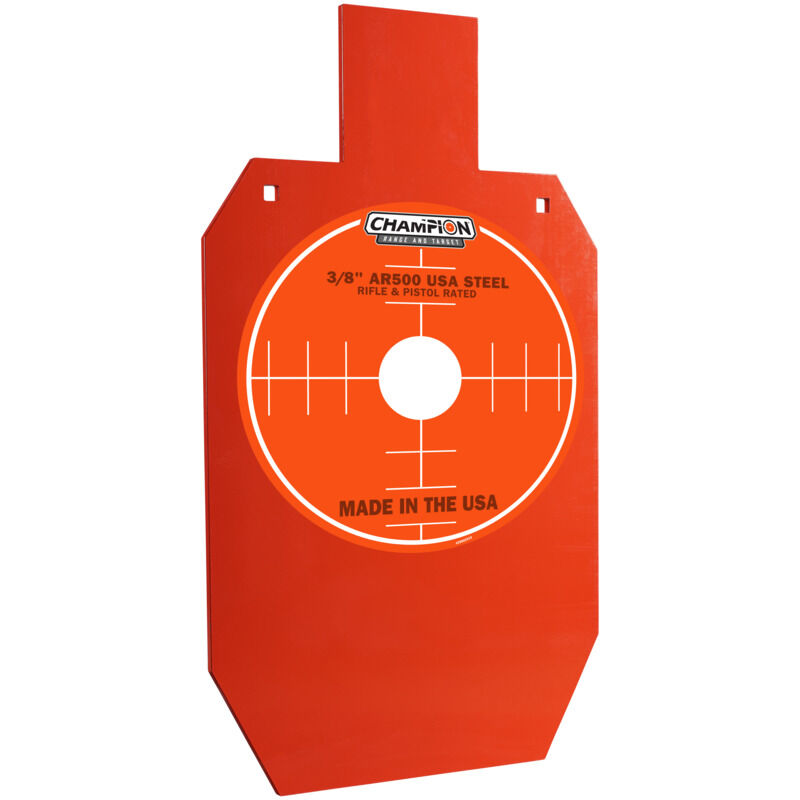 Champion Center Mass Ar500 3 8 Square Steel Target